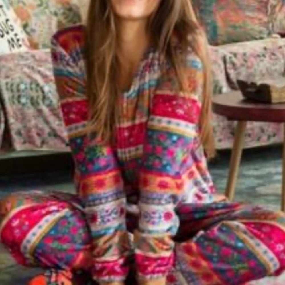 NATURAL LIFE Bohemian Fair Isle Onesie